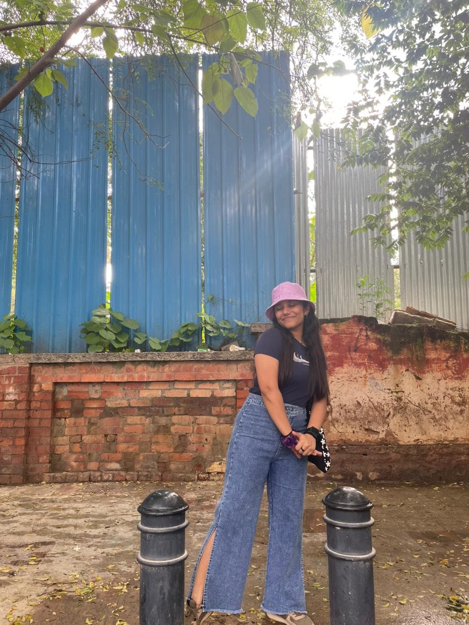 A creative portrait of Aditi Agrawal.